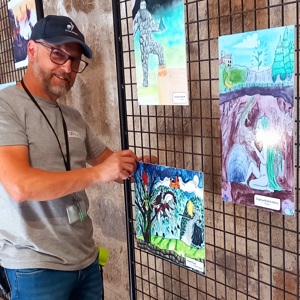 Installation de l'exposition