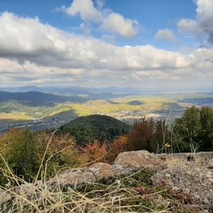 Vue NE des remparts