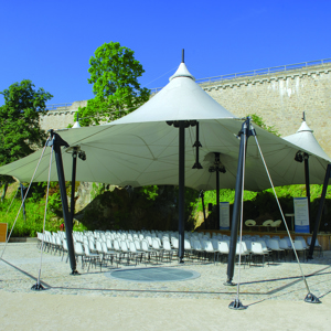 Auvent pour les repas