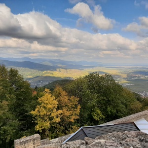 Vue NE des remparts