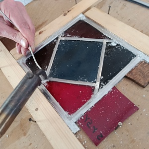 Atelier vitrail avec François Lepoutre